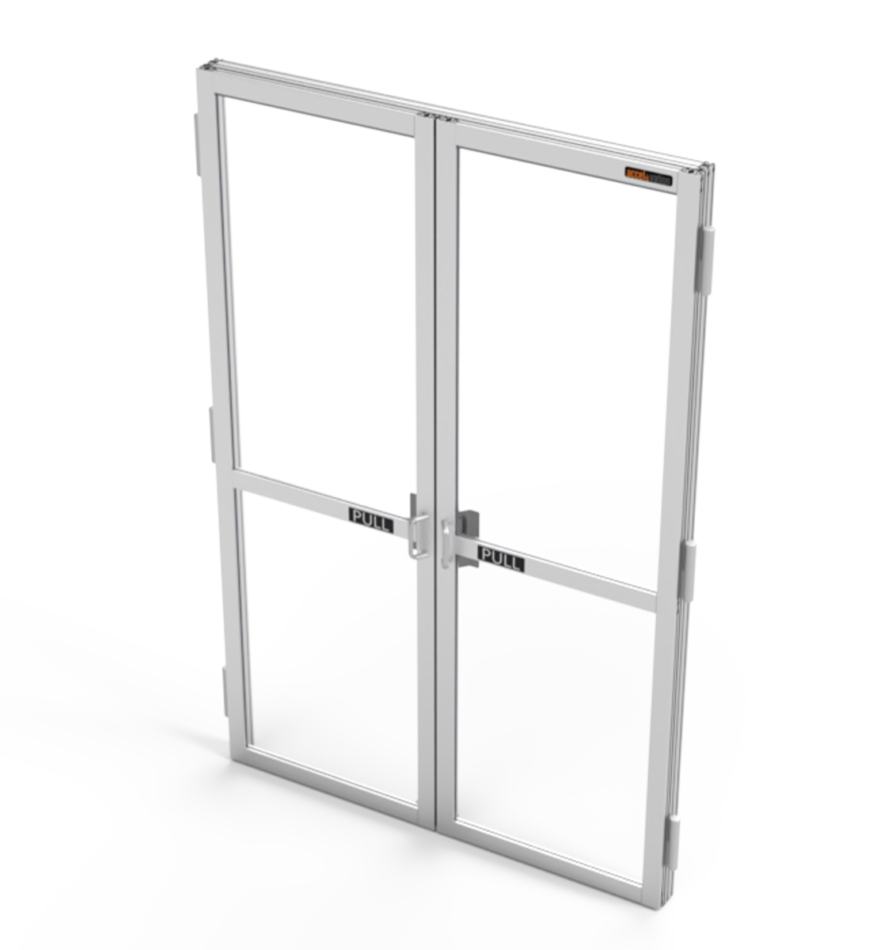 Dual Hinged Door