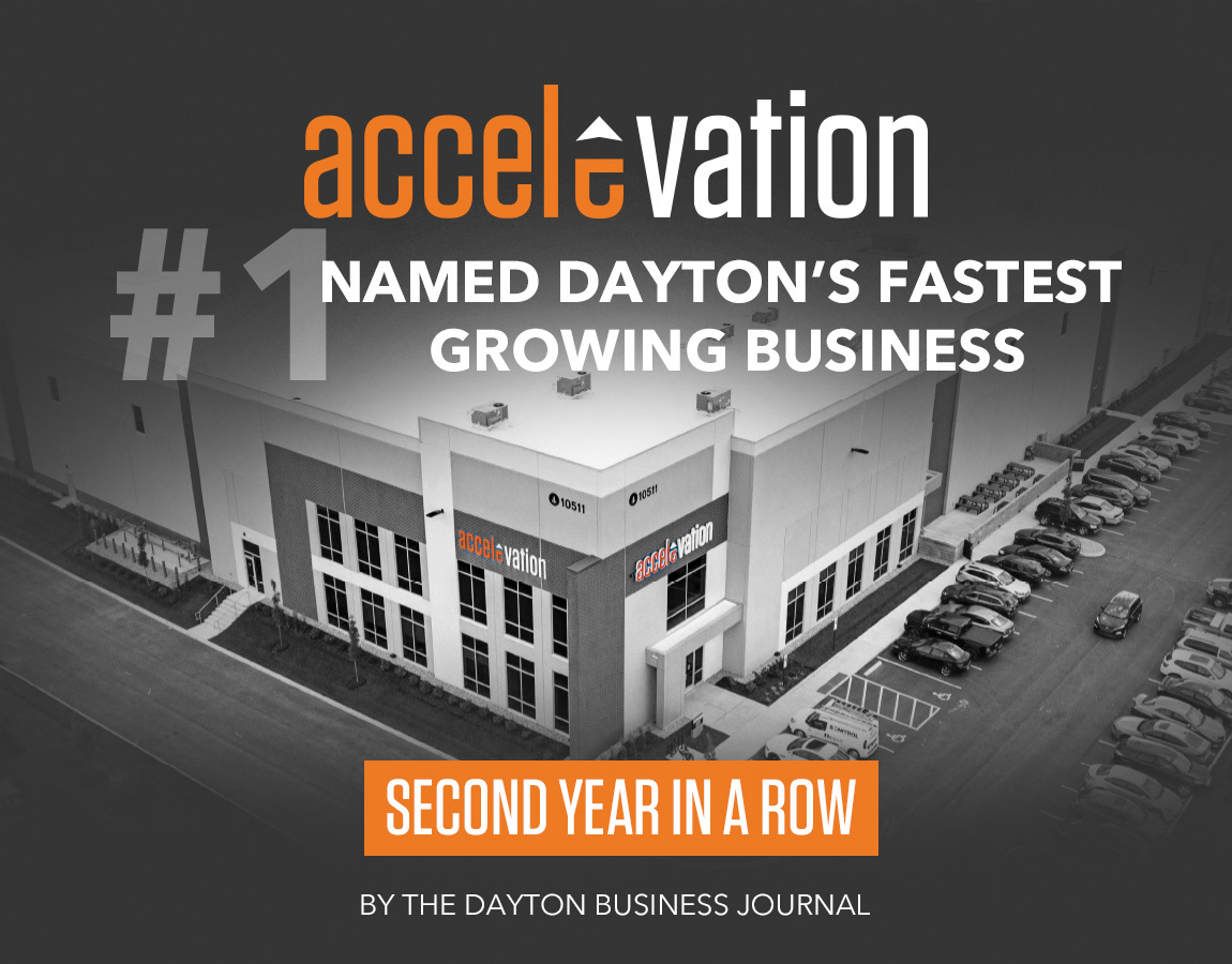 Accelevation Named Dayton's Fastest Growing Company - for the Second Year in a Row