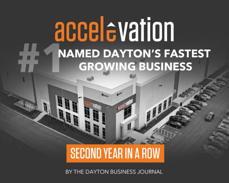 Accelevation Named Dayton's Fastest Growing Company - for the Second Year in a Row